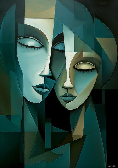 Giancarlo Colombo - GCD Art - Soulmates #65, Antiek en Kunst, Kunst | Designobjecten