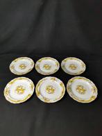 Meissen - Drago giallo - 6 Piatti da dolce - Diametro 21cm -