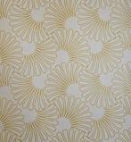 Laatste! Art Déco-stof van rasato katoen met zijdeachtig