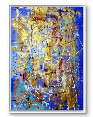 Irena Lenartowicz - Composition with Gold - XXL