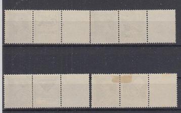 Belgique 1930 - Pubs - OBP : PU 137A , 140A/142A