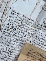 Reliekhouder - Papier - 1700-1750 - Pauselijke bul van de