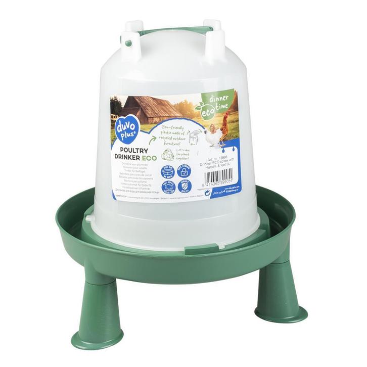 Eco drinkklok 3L, Dieren en Toebehoren, Pluimvee | Toebehoren, Nieuw
