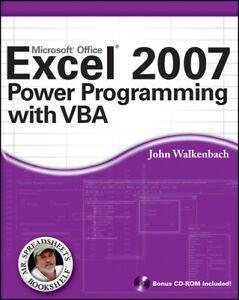 Mr Spreadsheets bookshelf: Excel 2007 power programming, Livres, Livres Autre, Envoi