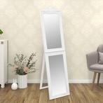 vidaXL Miroir sur pied Blanc 45x180 cm, Maison & Meubles, Accessoires pour la Maison | Miroirs, Verzenden, Neuf