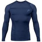 Venum Rashguard G-Fit Compression Shirt L/S Blauw, Kleding | Heren, Vechtsport, Nieuw, Verzenden, Blauw