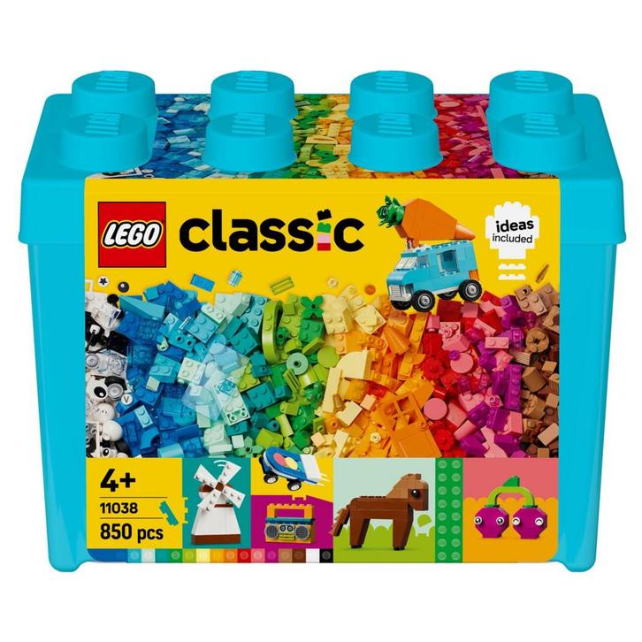 LEGO Classic - Kleurrijke Creatieve Opbergdoos - 11038, Verzamelen, Overige Verzamelen, Verzenden