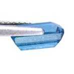 1 pcs Blauw Toermalijn - 3.43 ct - nternational Colored, Nieuw