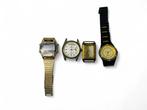 Veiling - Partij van 4 Horloges | Voor Ongecontroleerd |, Handtassen en Accessoires