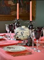 Elegante koraal kleur mantel voor grote tafels. - Tafelkleed