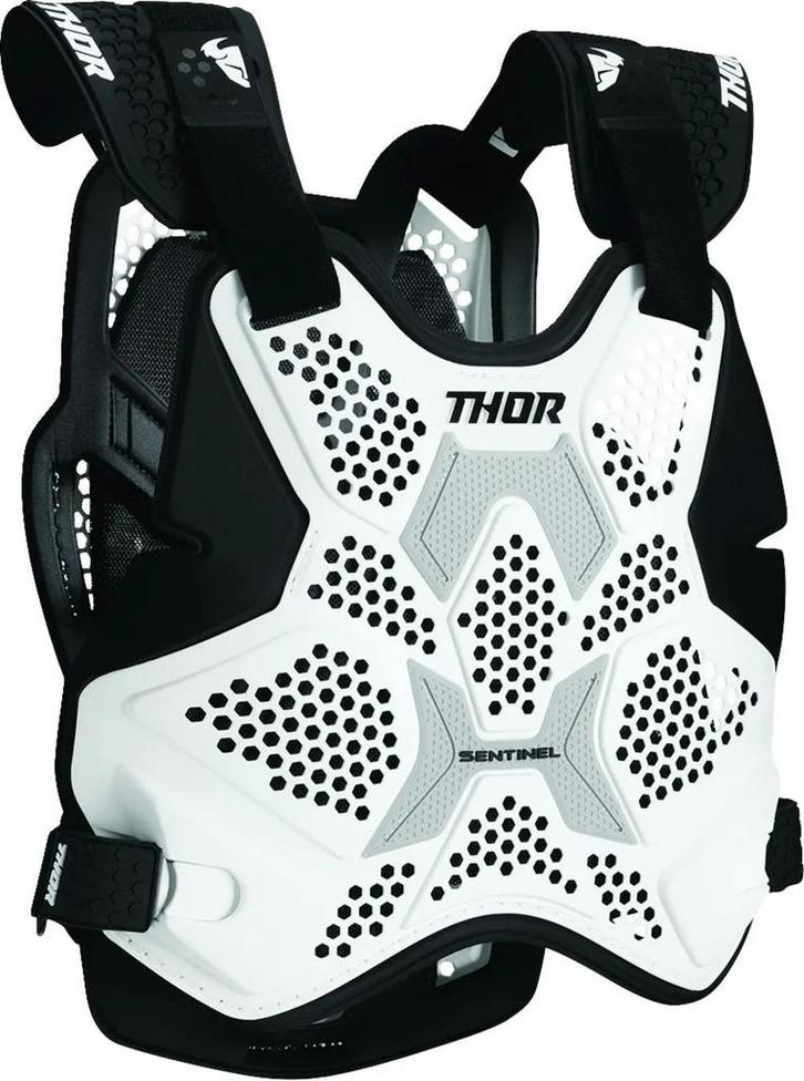 Thor Sentinel-Pro Body Protector – Wit – XS/SM, Motoren, Onderdelen | Overige, Verzenden