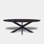 Tafel Ovaal Eikenhout  Matrix  260x110, Huis en Inrichting, Nieuw