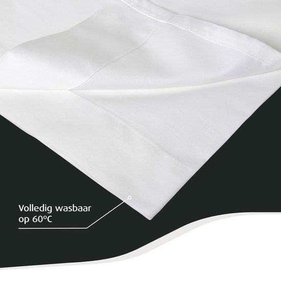 2dekans | Home by TEMPUR® Topper Hoeslaken - Wit – 90 x 200, Huis en Inrichting, Slaapkamer | Beddengoed, Ophalen of Verzenden