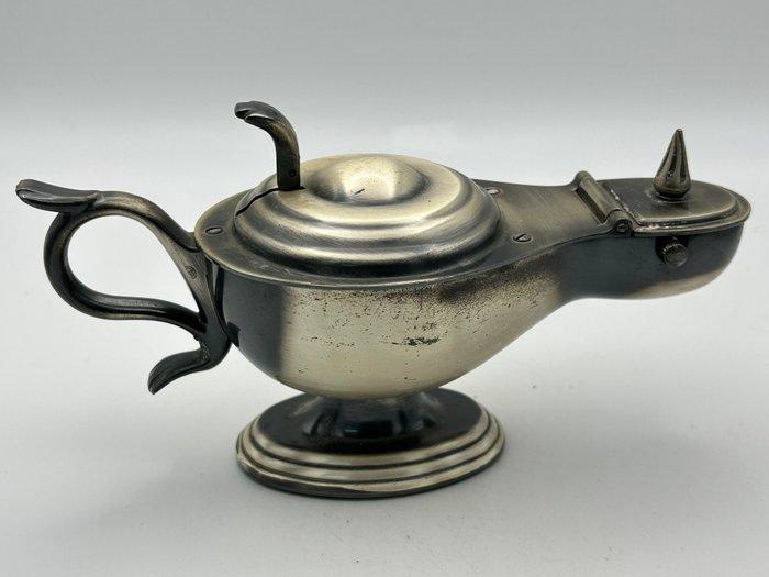 Dunhill - Dunhill Roman Lamp Table Lighter - Zonder, Verzamelen, Rookartikelen, Aanstekers en Luciferdoosjes