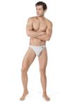 Heren string Skiny katoen | Silver melange (Boxer short)