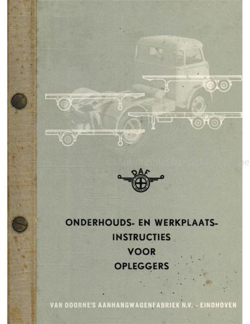 1962 DAF ONDERHOUDS- EN WERKPLAATS INSTUCTIES VOOR, Boeken, Auto's | Boeken