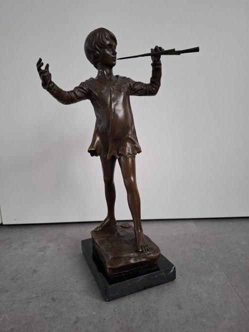 George Frampton - Statue, Peter Pan bronze statue Kensington, Antiek en Kunst, Curiosa en Brocante