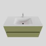Badkamermeubel Solid Surface BWS Oslo 100x46 cm Midden Mat, Ophalen of Verzenden, Nieuw, Bad