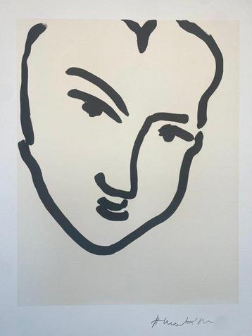 Henri Matisse (1869-1954), after - Nadia au visage penché -