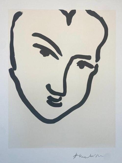 Henri Matisse (1869-1954), after - Nadia au visage penché -, Antiek en Kunst, Kunst | Tekeningen en Fotografie