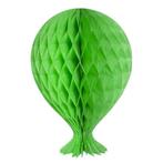 Honeycomb Ballon Groen 37cm, Verzenden