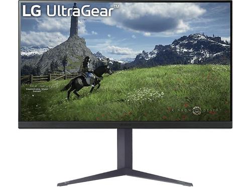 LG - QHD Gaming monitor - 31.5 inch - Grijs, Computers en Software, Monitoren, IPS, 1 tot 2 ms, Nieuw, Verzenden