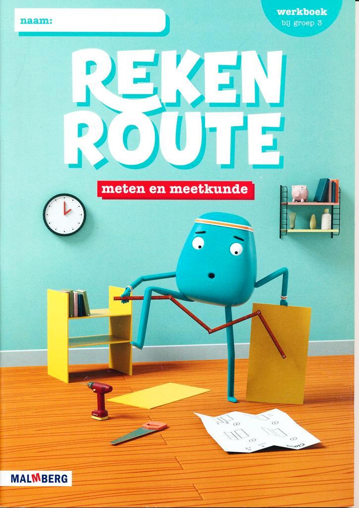 Reken Route Werkboek Meten en Meetkunde groep 3 (per stuk), Boeken, Schoolboeken, Verzenden