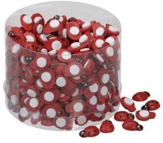 Lieveheersbeestje zelfklevend 13 mm doosje ca. 360 stuks, Huis en Inrichting, Woonaccessoires | Kunstplanten en Kunstbloemen, Nieuw
