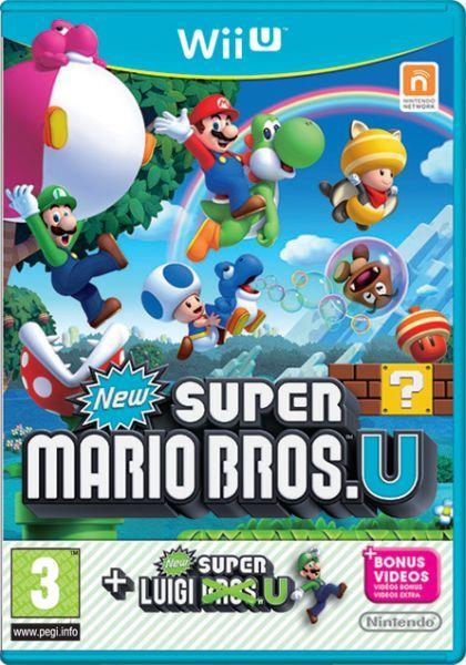 New Super Mario Bros. U + New Super Luigi U-Standaard (Wii, Games en Spelcomputers, Games | Nintendo Wii U, Ophalen of Verzenden