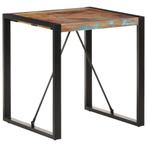 vidaXL Table de salle à manger 70x70x75 cm Bois de, Verzenden, Neuf