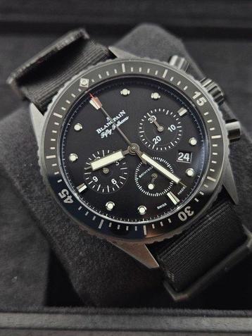 Blancpain - Fifty Fathoms Bathyscaphe - 5200-0130-B52A -, Handtassen en Accessoires, Horloges | Heren, Nieuw