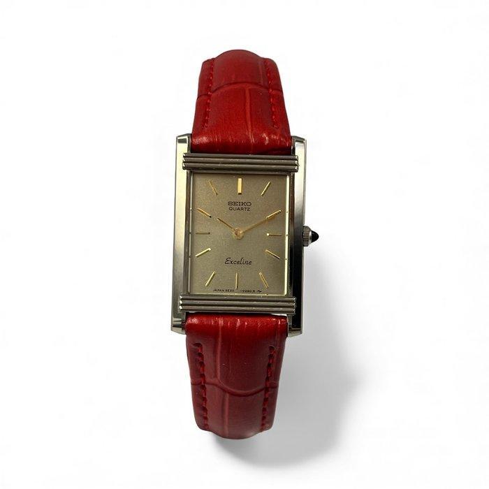 Seiko - Exceline - Tungsten Carbide - Vintage - Ultra Slim -, Handtassen en Accessoires, Horloges | Heren