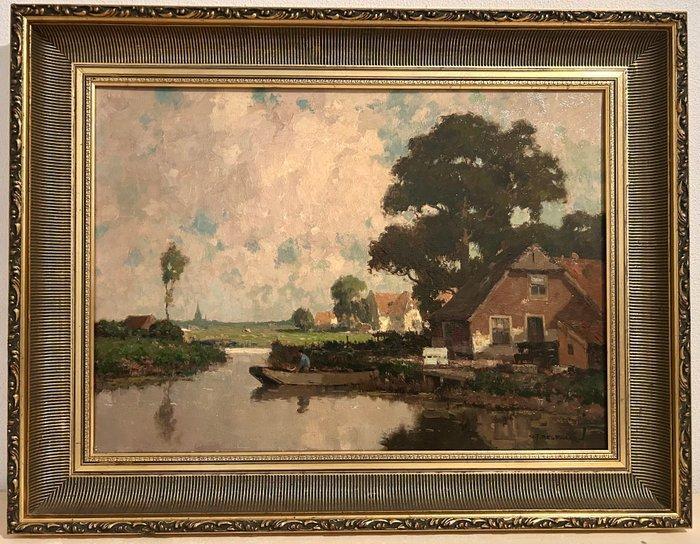 Gerardus Johannes Delfgaauw (1882-1947) - Landschap, Antiek en Kunst, Kunst | Schilderijen | Klassiek