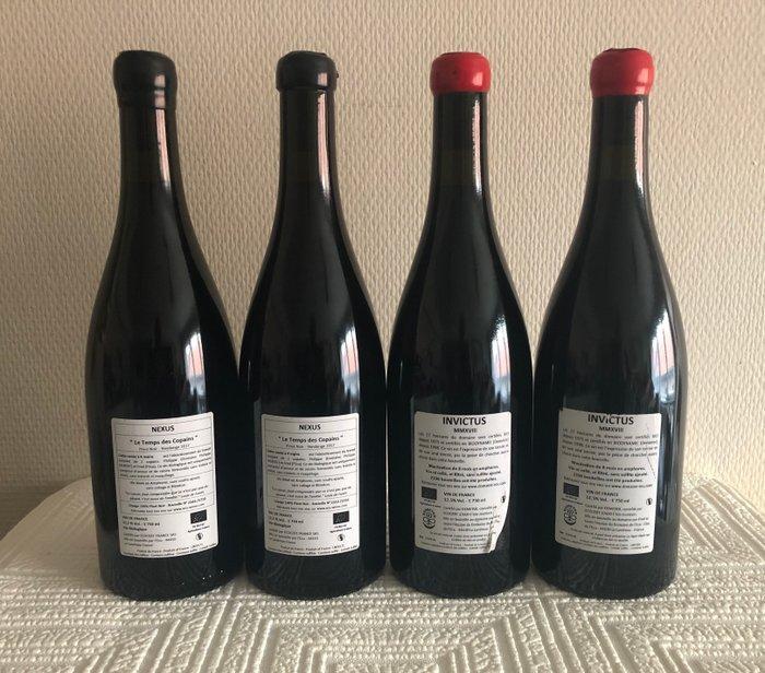 Fred Niger Domaine de LEcu : 2x2017 Nexus Le Temps des, Collections, Vins