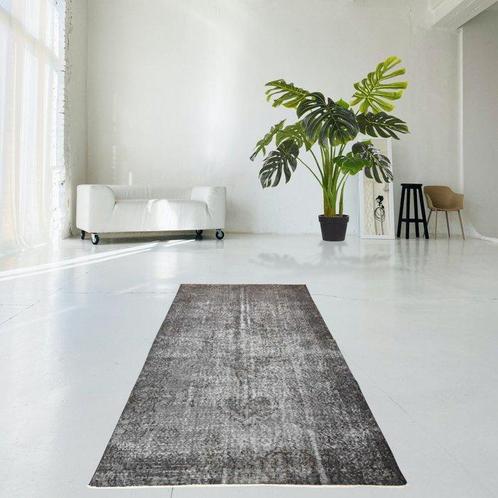 Grijs vintage - Vloerkleed - 262 cm - 157 cm - met, Huis en Inrichting, Stoffering | Tapijten en Vloerkleden