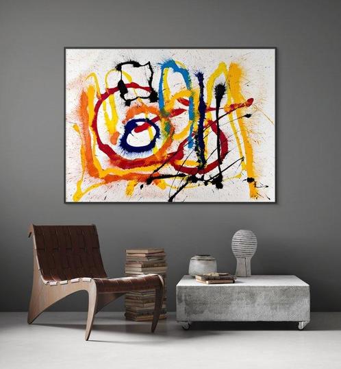 Christoph Prein - Colors Scream in all Directions - XXL, Antiek en Kunst, Kunst | Schilderijen | Modern
