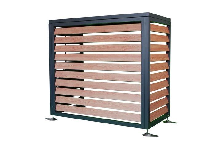 Airco omkasting - ombouw warmtepomp - 100x50cm - RVS - ho..., Elektronische apparatuur, Airco's, Nieuw, Ophalen of Verzenden