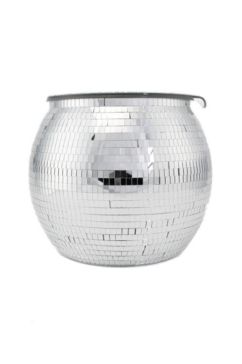Discobal Opbergpot Pot Ø 25 cm Snoeppot Koektrommel Spiegelt, Hobby en Vrije tijd, Feestartikelen, Nieuw, Ophalen of Verzenden