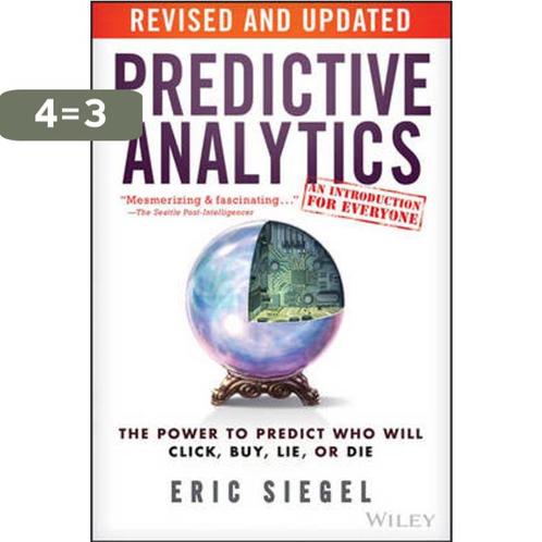 Predictive Analytics 9781119145677 Eric Siegel, Boeken, Overige Boeken, Gelezen, Verzenden