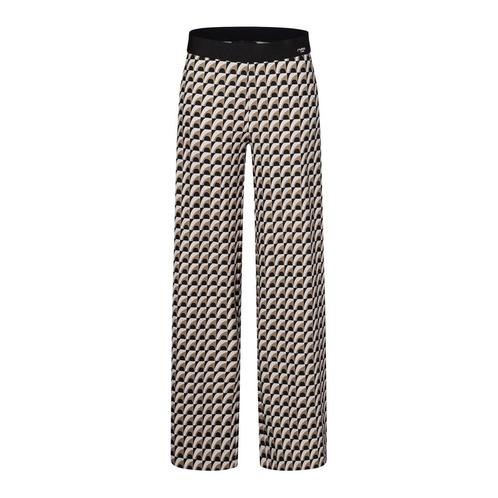 Cambio • wijde broek Allison motief • 36, Kleding | Dames, Broeken en Pantalons, Verzenden