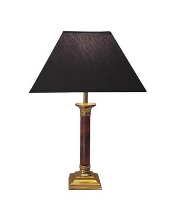 Deknudt - Lampe - Colonne Style Hollywood Regency - Laiton,