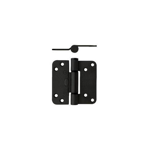 Glijlagerscharnier 89 x 89 x 3 mm din links zwart, Doe-het-zelf en Bouw, Hang- en Sluitwerk, Scharnier, Nieuw, Ophalen of Verzenden