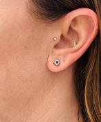 Zonder minimumprijs - Bliss - Oorbellen - 18 karaat Witgoud, Handtassen en Accessoires, Oorbellen, Nieuw