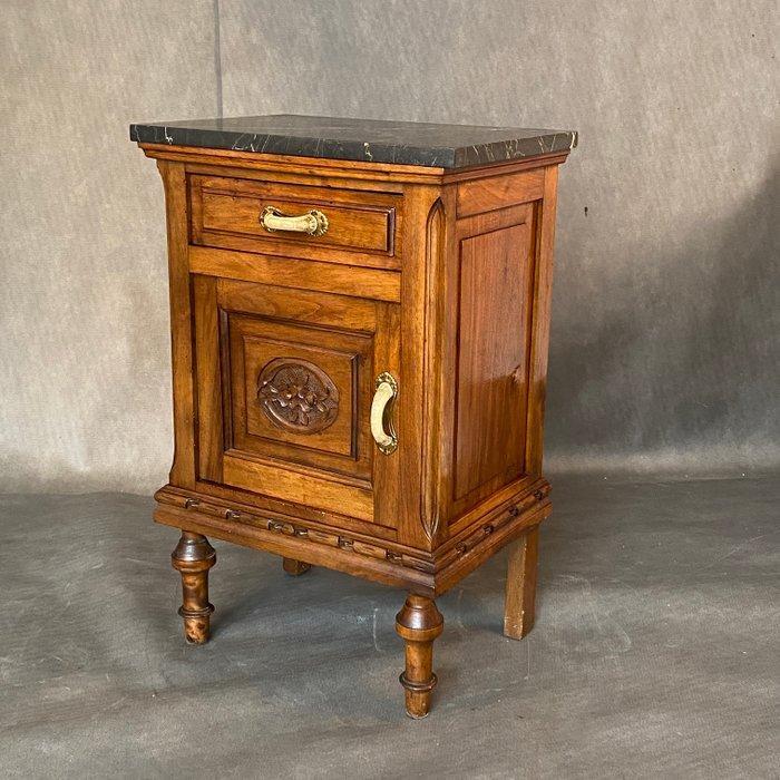 Kabinet - Hout, Marmer, Italiaanse ambachtelijkheid eerste, Antiek en Kunst, Curiosa en Brocante