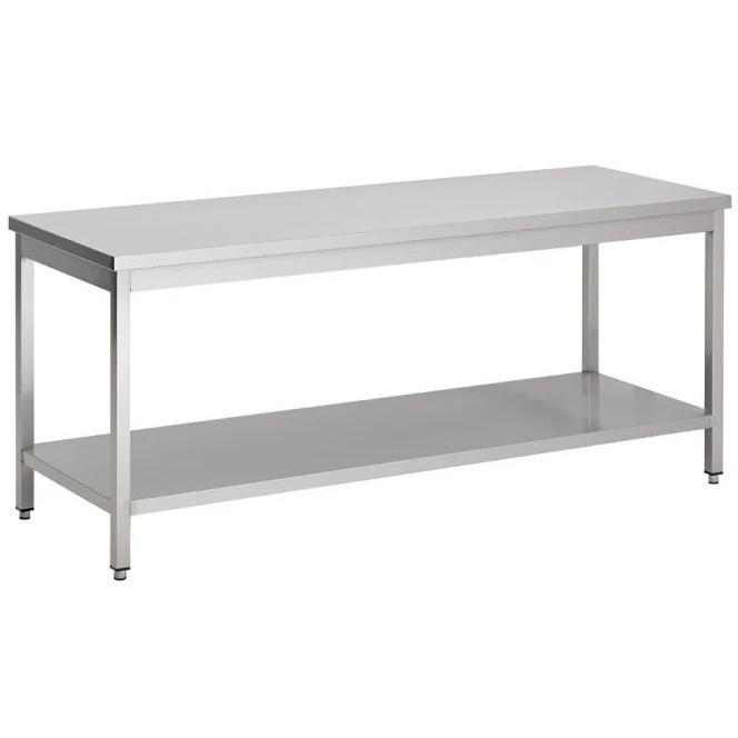 Werktafel | RVS | Bodemschap | Diepte 600 | Hoogte 900 |, Zakelijke goederen, Horeca | Keukenapparatuur, Nieuw in verpakking, Verzenden