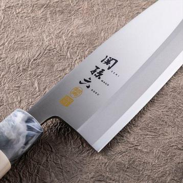 Keukenmes - Santoku - Hout, Staal - Japan