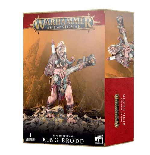 Sons of Behemat King Brodd (Warhammer Age of Sigmar nieuw), Hobby en Vrije tijd, Wargaming, Ophalen of Verzenden