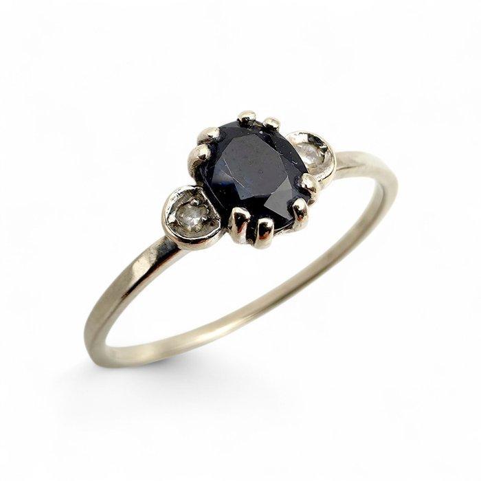 Zonder minimumprijs - Ring - 14 karaat Witgoud -, Bijoux, Sacs & Beauté, Bagues