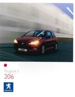 2007 PEUGEOT 206 BROCHURE NEDERLANDS, Livres