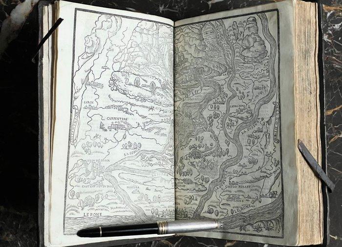 Petrarca - Il Petrarcha di Vellutello - 1538, Antiek en Kunst, Antiek | Boeken en Manuscripten